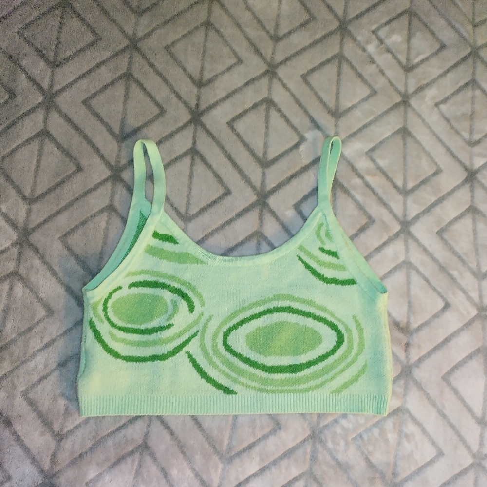 SHEIN, XS/S, Green knit